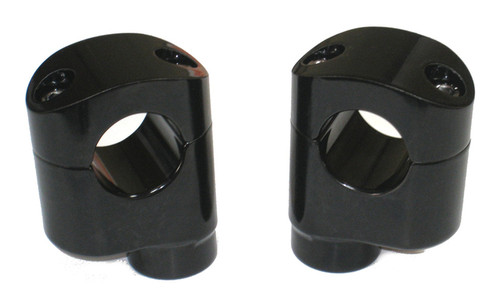 2.25" OFFSET RISERS BLACK