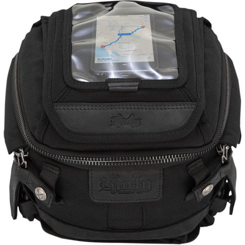 Burly Brand #B15-1010B - Tank Tail Bag - Black