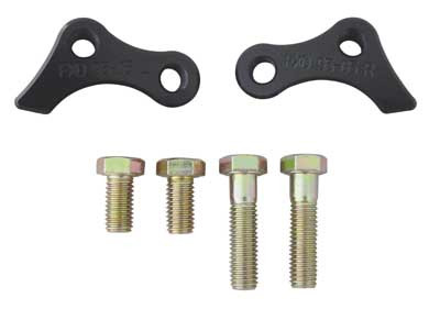 Custom Chrome Black Rear 1" Lowering Kit Fit For Harley Dyna Super Wide Glide Street Bob 95-05
