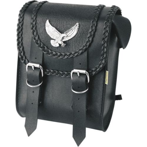 Willie & MAX Luggage #58411-00 - Sissy Bar Bag - Black Magic