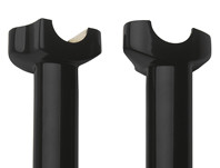 Custom Chrome HardDrive Forged 3.5 - Straight Handlebar Risers 3-1/2" Rise Fit For Harley Black