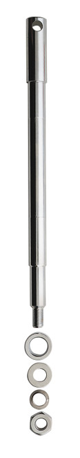 Custom Chrome Chrome Front Axle & Hardware Kits Fit For Harley 4-speed FL 1973-1980 FXWG 80-83