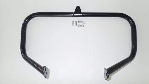 Custom Chrome Gloss Black 1-1/4" Engine Guard Crash Highway Bar Fits For Harley Touring 97-08