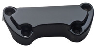 Custom Chrome Black Handlebar Top Clamp Standard Fits For Harley All Models Risers 1974-Up