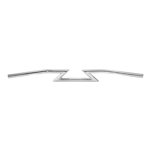 Jammer 1" Z Bar 4" Rise Dimpled Handlebar Chrome Fits For Harley Chopper Bobber Yamaha