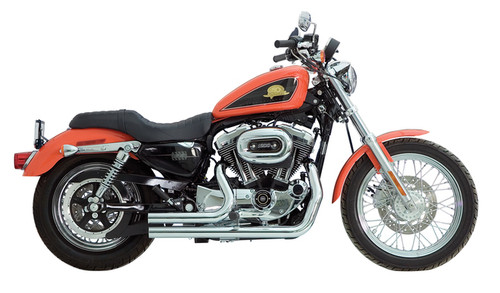SHORT CUT 2.25 DRAG PIPES 04-UP XL CHR