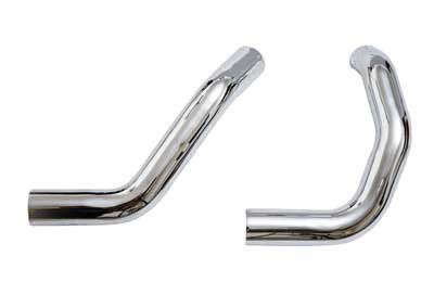 Santee Chrome Heat Shields Heatshields Fit For Harley Sportster 86-03 models