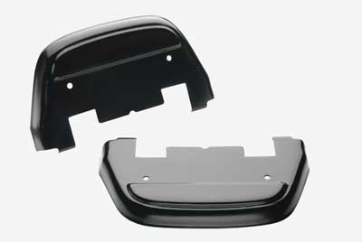 Tour Ease Rear Passenger Floorboard Under Cover Chrome Black Fit For Harley Touring model 87-14