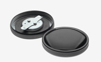 BLK VENTED GAS CAP 65-72