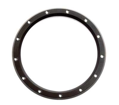 BLK DIMPLED BILLET 3.5/8 IN