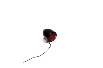 MARKER LIGHT RED 12 VOLT BLK