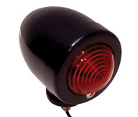 LIGHT MARKER 12V 2 FIL RD BLK