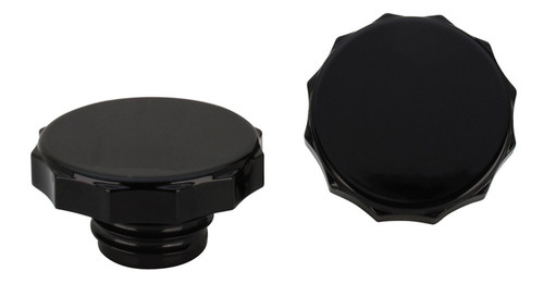 SCALLOPED BLK GAS CAP SET 84-96