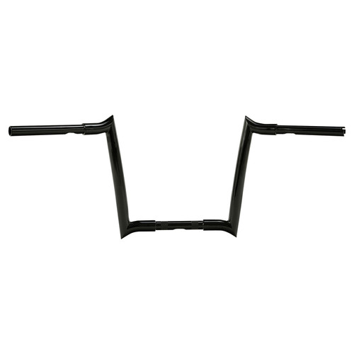 Santee 1.25" Ape Hangers 14" Rise Handlebar Fits For Harley Softail Sportster XL Chrome Gloss Black