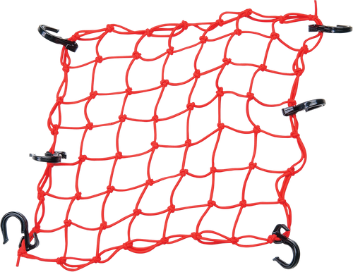 Adjustable Cargo Net - Red
