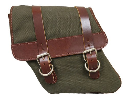 GRN.CANVAS LT.SADDLEBAG DYNA 96-UP