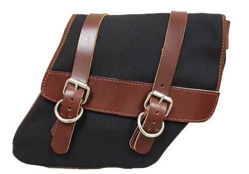 BLK.CANVAS RT.SADDLEBAG DYNA 96-UP