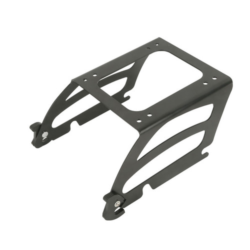 BLACK DETACHABLE TOUR PACK MOUNT FITS 00-05 SOFTAIL MODELS