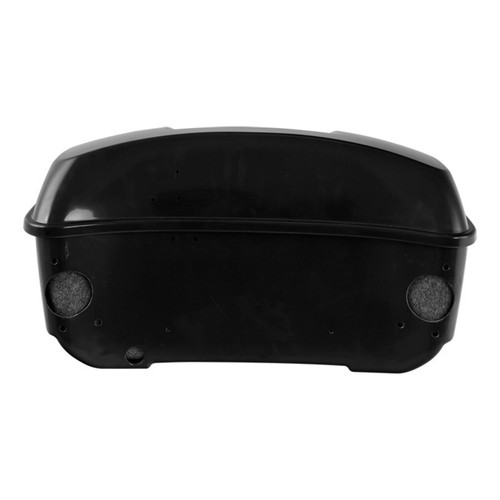 Custom Chrome 13.7"King Touring Trunk W/ Speaker Cut Outs Unpainted Fit For Harley Touring Trunk 14-UP