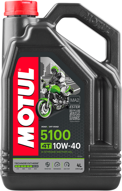 5100 4T Synthetic Blend Oil  - 10W-40 - 4 L
