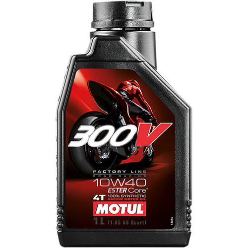 Motul #104118 - 300V Synthetic Ester Oil - 10W-40 - 1L