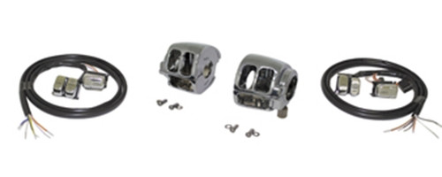 V-FACTOR HANDLEBAR SWITCH HOUSINGS &amp; SWITCH HOUSING KITS FOR ALL MODELS 1996/LATER