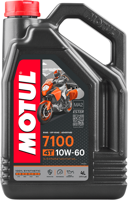 7100 4T Synthetic Oil - 10W-60 - 4 L