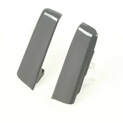 HR3 Gunship Gray Saddlebag Filler Strips For Harley Touring Models 14-24