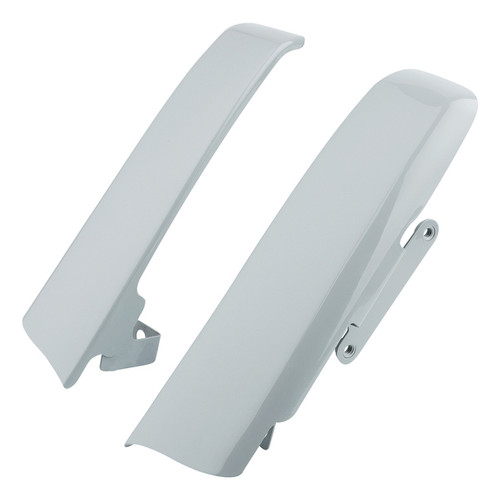 HR3 Apple Green / White Gray Saddlebag Filler Strips For Harley Touring Models 14-24