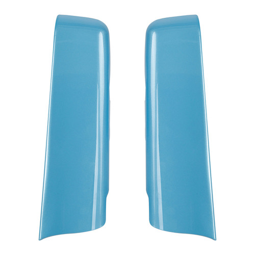 HR3 Sky Blue / Sand Gold Saddlebag Filler Strips For Harley Touring Models 14-24