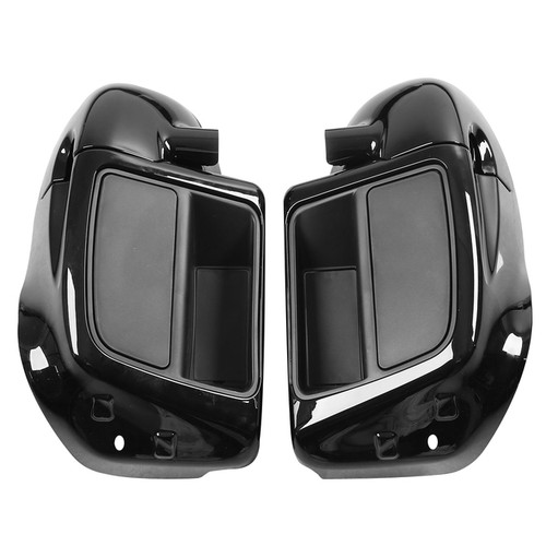 HR3 Vivid Black Vented Lower Fairing Kit For Harley Touring models 2014-2024