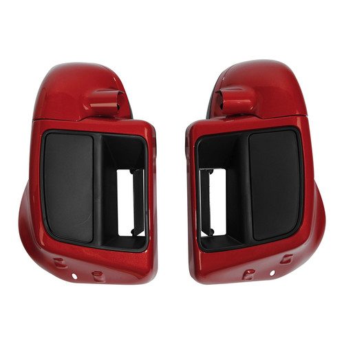 HR3 Wicked Red Vented Lower Fairing Kit For Harley Touring models 2014-2024