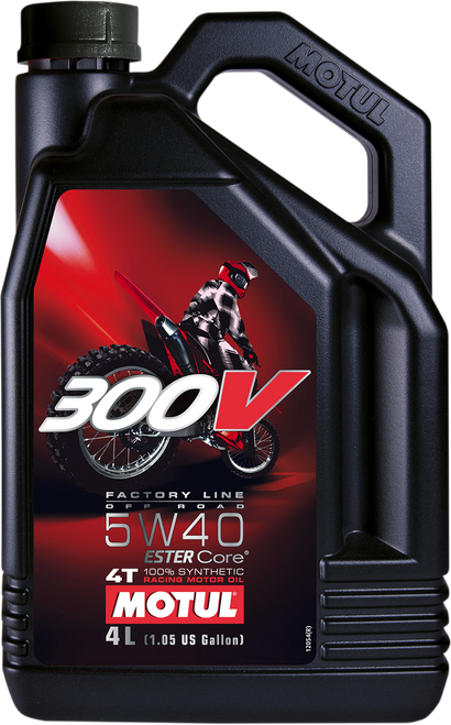 300V Offroad Synthetic Oil - 5W-40 - 4 L