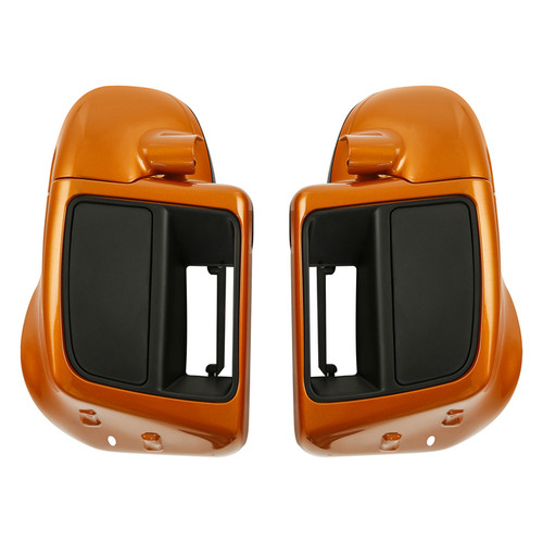 HR3 Amber Whiskey Vented Lower Fairing Kit For Harley Touring models 2014-2024