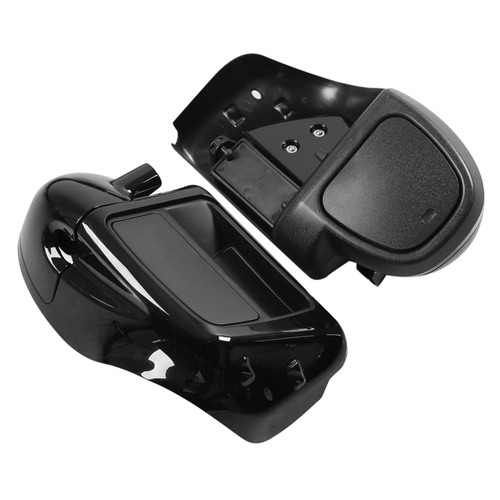 VIVID BLACK /VENTED LOWER FAIRING KIT FOR TOURING 14UP