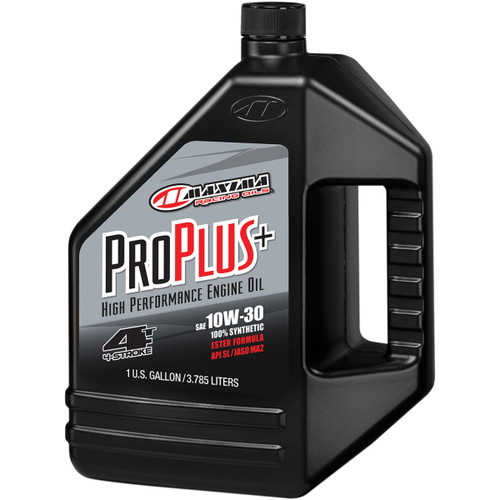 Maxima Racing OIL #30-019128 - Pro Plus+ 4T Oil - 10W-30 - 1 U.S. gal