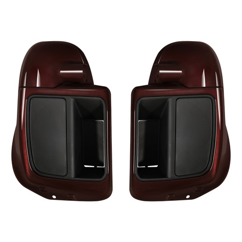 HR3 Midnight Crimson Vented Lower Fairing Kit For Harley Touring models 2014-2024