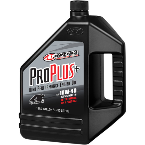 Maxima Racing OIL #30-029128 - Pro Plus+ 4T Oil - 10W-40 - 1 U.S. gal.