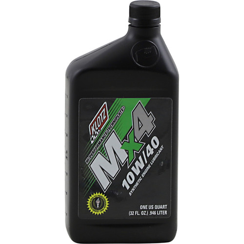 Klotz OIL #KL-860 - MX4 Synthetic Engine Oil - 10W-40 - 1 U.S. quart