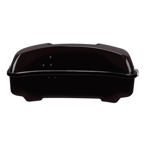 HR3 Black Forest & Wineberry 10.7" Chopped Style Touring Trunk Luggage For 14-24 Harley Touring