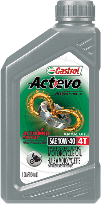 Act Evo® Semi-Synthetic 4T Engine Oil - 10W-40 - 1 U.S. quart