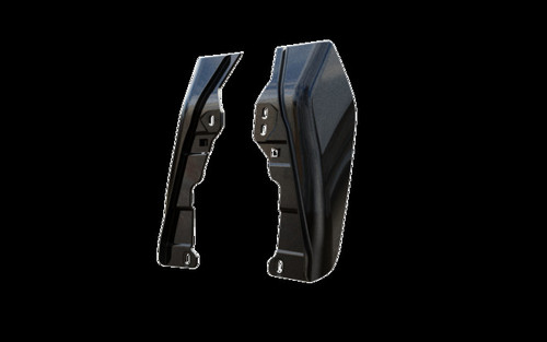 BLACK EARTH FADE MID-FRAME AIR DEFLECTORS FOR TOURING 17-UP