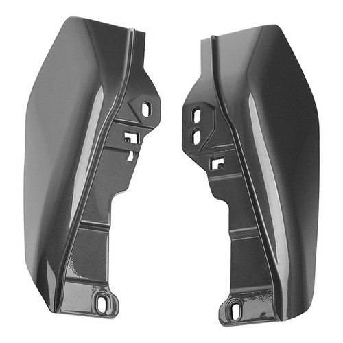 INDUSTRIAL GRAY ULTRA /MID-FRAME AIR DEFLECTORS TOURING 17UP