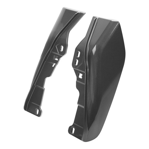 INDUSTRIAL GRAY ULTRA /MID-FRAME AIR DEFLECTORS TOURING 17UP