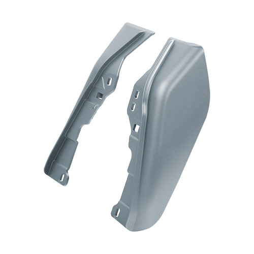 BARRACUDA SILVER DENIM MID-FRAME AIR DEFLECTORS TOURING 17UP