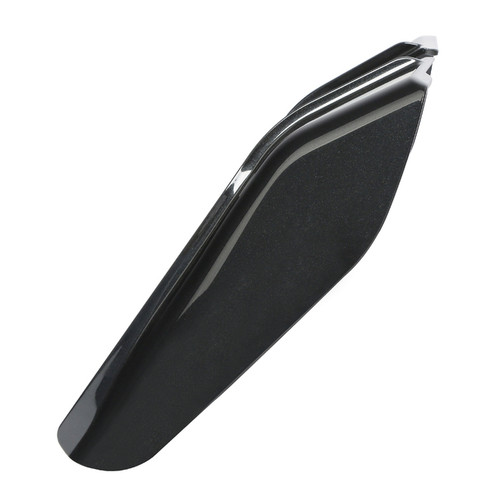 HR3 Black Tempest Mid Frame Air Heat Deflectors For Harley Touring and Trike Models 09-24