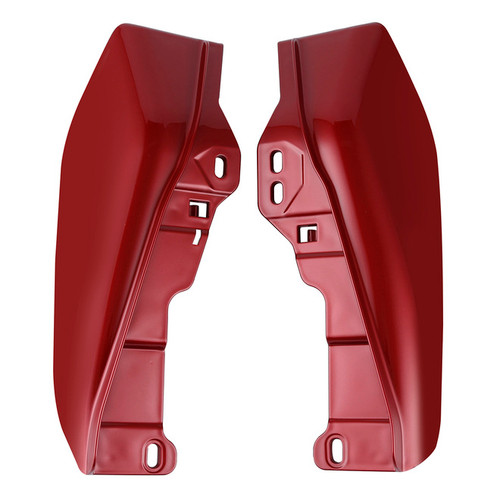 WICKED RED/BARRACUDA SILVER / MID-FRAME AIR DEFLECTORS 17UP