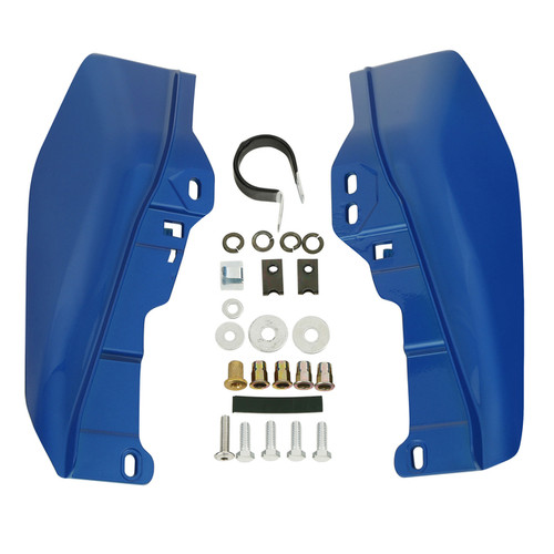 ELECTRIC BLUE / MID-FRAME AIR DEFLECTORS FOR TOURING 17-UP
