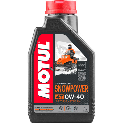 Motul #105891 - Powerjet 4T Oil - 0W-40 - 1L