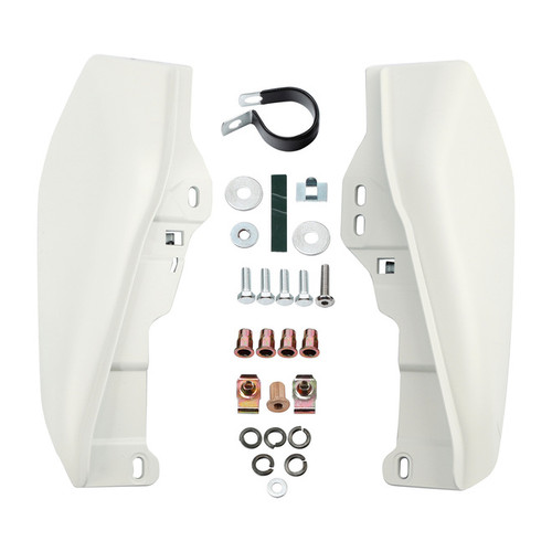 HR3 Bonneville Salt Denim Mid-Frame Air Deflectors For Harley Touring and Trike Models 09-24